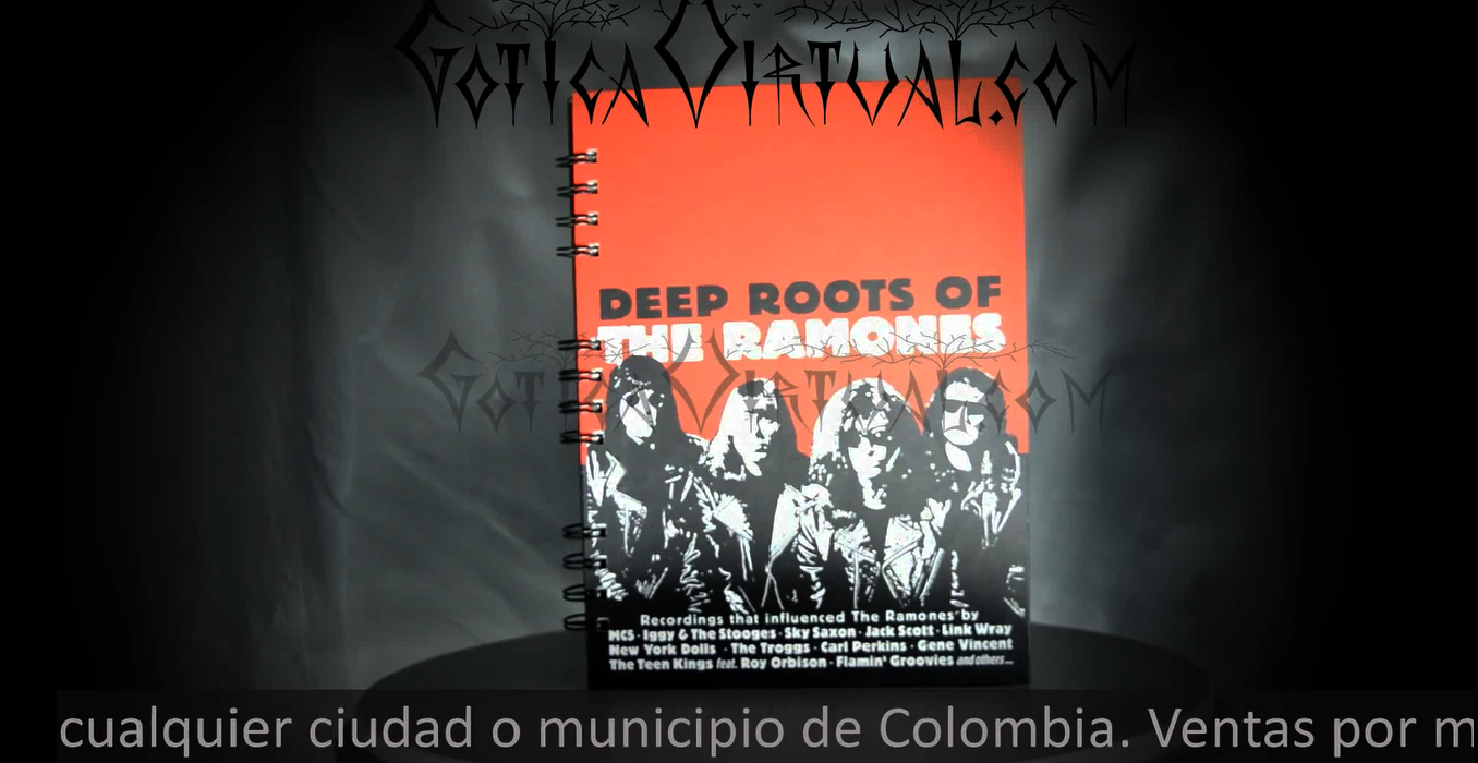 cuaderno ramones punk rock bogota manizales cucuta yopal pasto ibague envios colombia